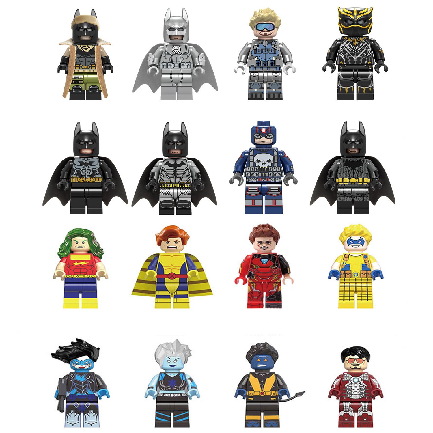 Doctor Samson Banshee Trickster Nightmare Batman Minifigures Lego ...