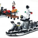 Marine Corps speed boat strike Somali pirates Minifigures Lego Compatible Military Sets