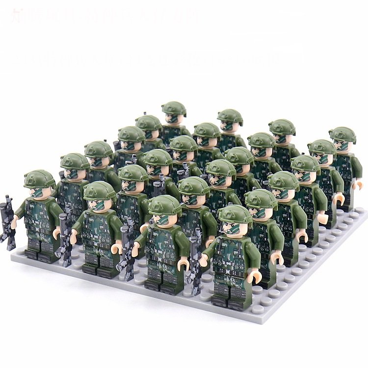 lego camouflage minifigures