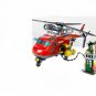 Fire Rescue Helicopter Minifigures Lego Compatible City Rescue Sets
