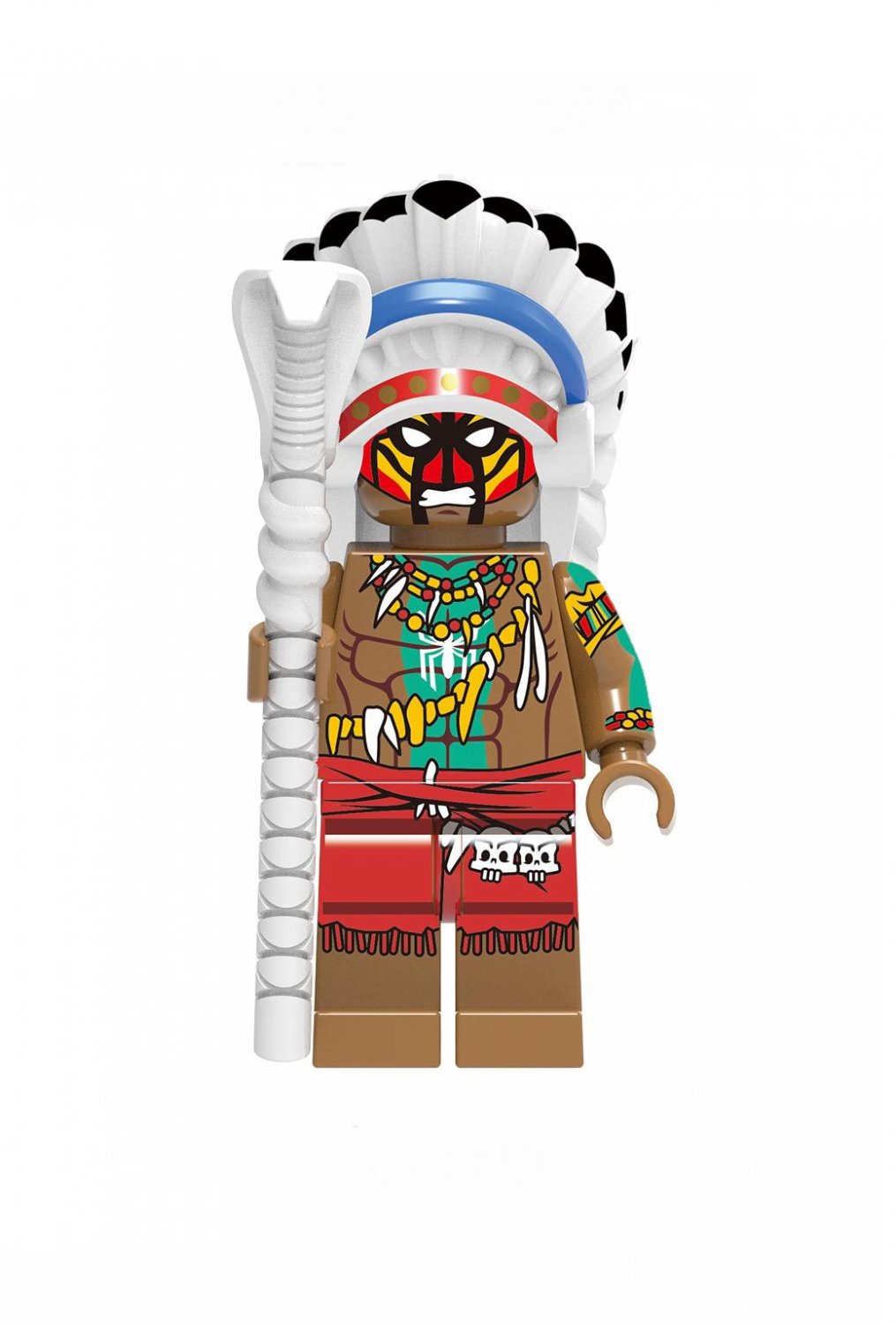 American Indian Tribe Spider-Man Minifigures Lego Compatible Super Heroes Minifigure