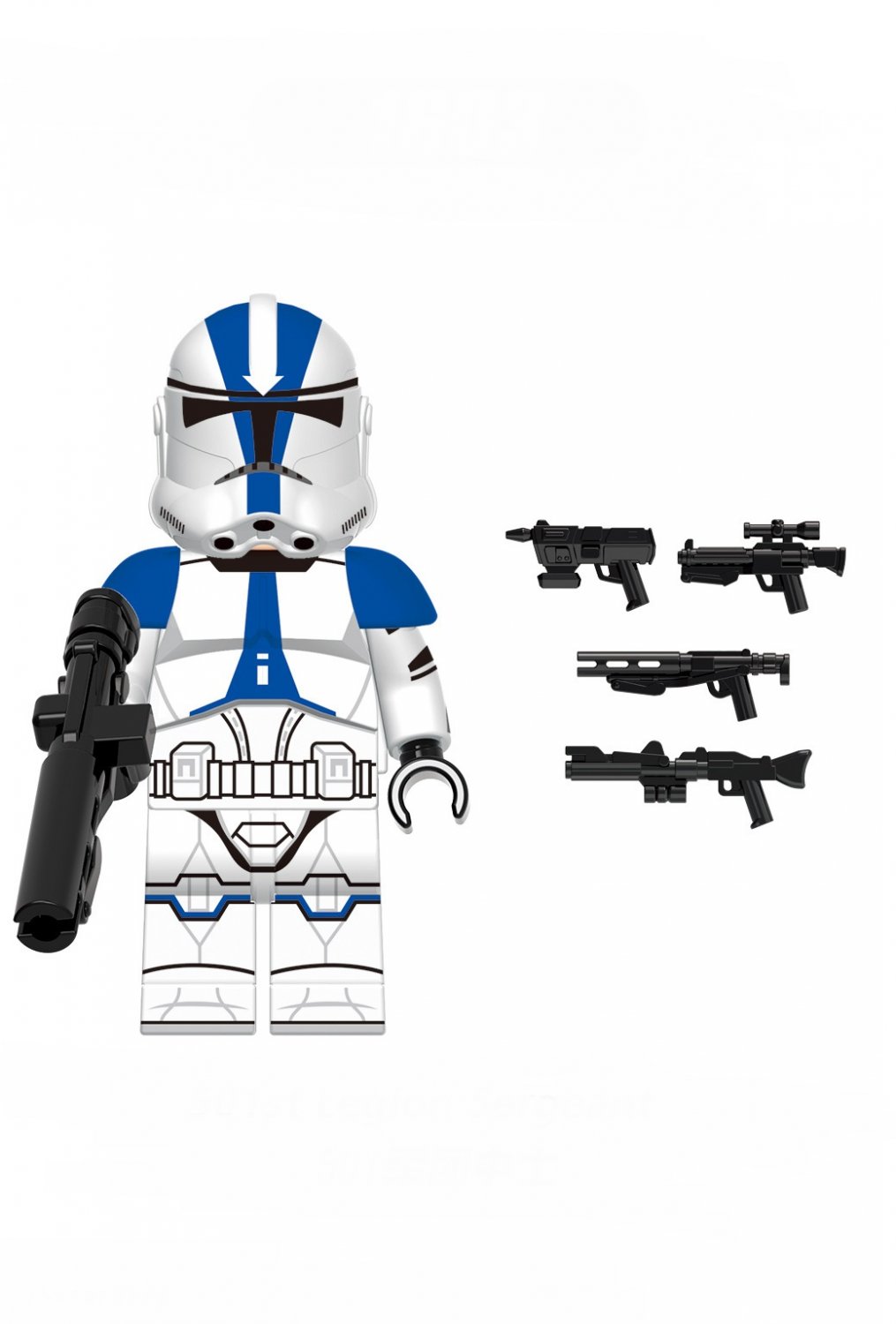 501st Legion Sergeant Minifigures Lego Compatible Star Wars Clone Troopers Minifigure