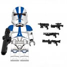 501st Legion Sergeant Minifigures Lego Compatible Star Wars Clone Troopers Minifigure