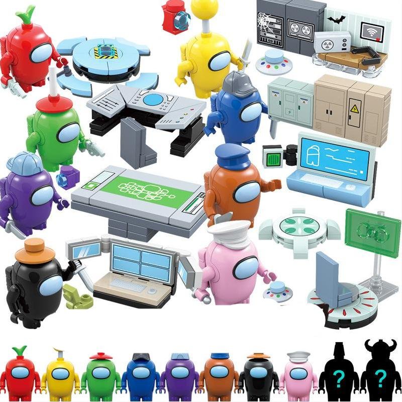 Among US Game character Minifigures Lego Compatible Minifigures Sets