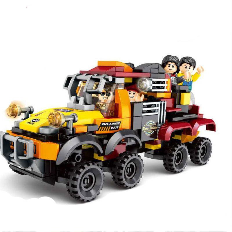 Racing Building blocks model Minifigures Lego Compatible city Racing
