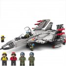Aircraft Carrier J-15 Flying Shark Minifigures Lego Compatible Fighter Plane