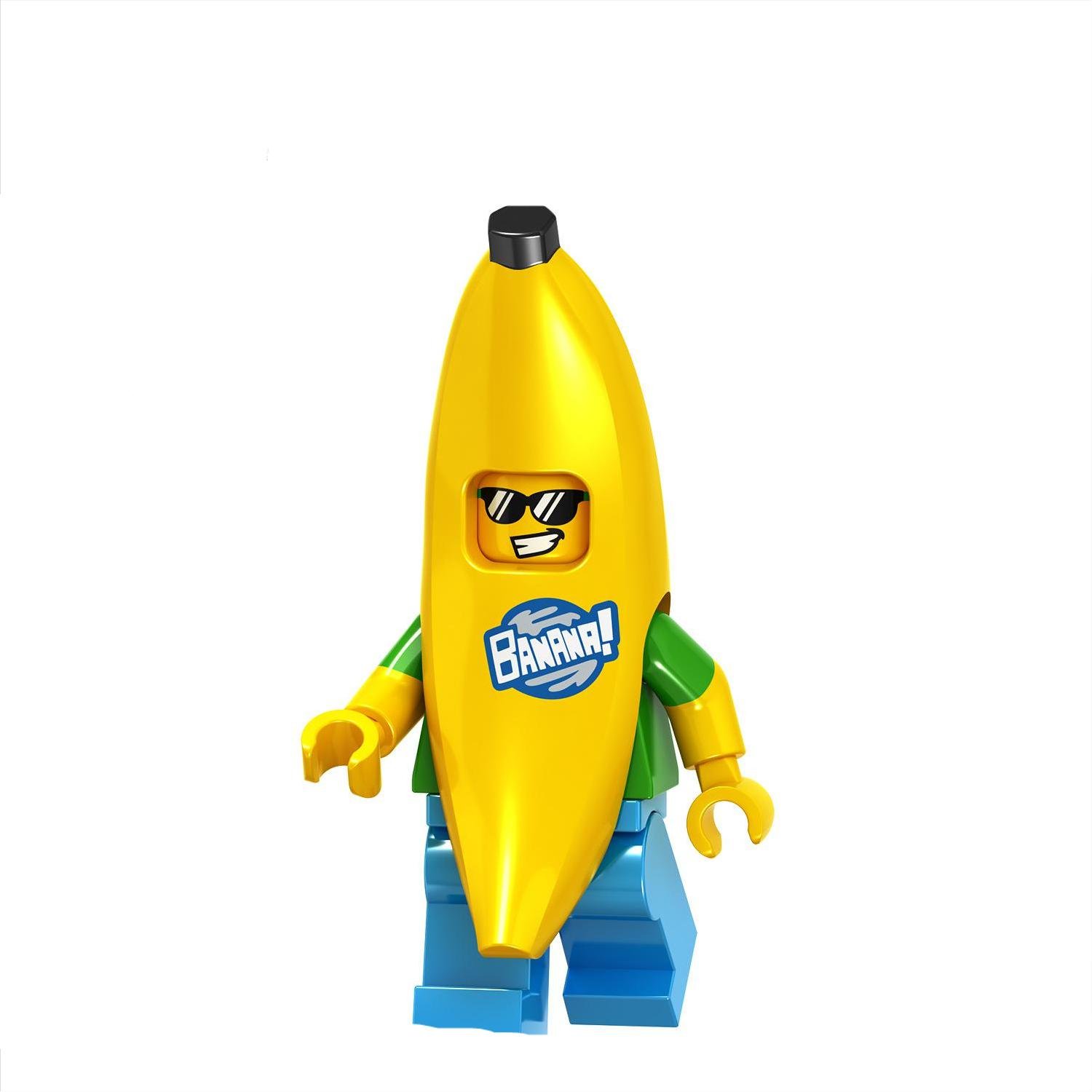Uomo Banana Minifigures Lego Compatible Toy