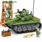 Russia T-85 Main Battle Tank Soldier Minifigures Lego Compatible Afghan War 1979