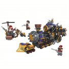 Steam Train The Train Robbers Minifigures Lego Compatible City Train