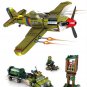 North American P-51 Mustang US soldier Minifigures Lego Compatible WW2 bomber