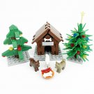 Dog Christmas Tree Doghole Minifigures Lego Compatible Toy
