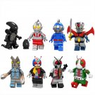 Kamen Rider V3 Altman Mazinger Z Tetsujin 28 Minifigures Lego Compatible Movie TV Sets