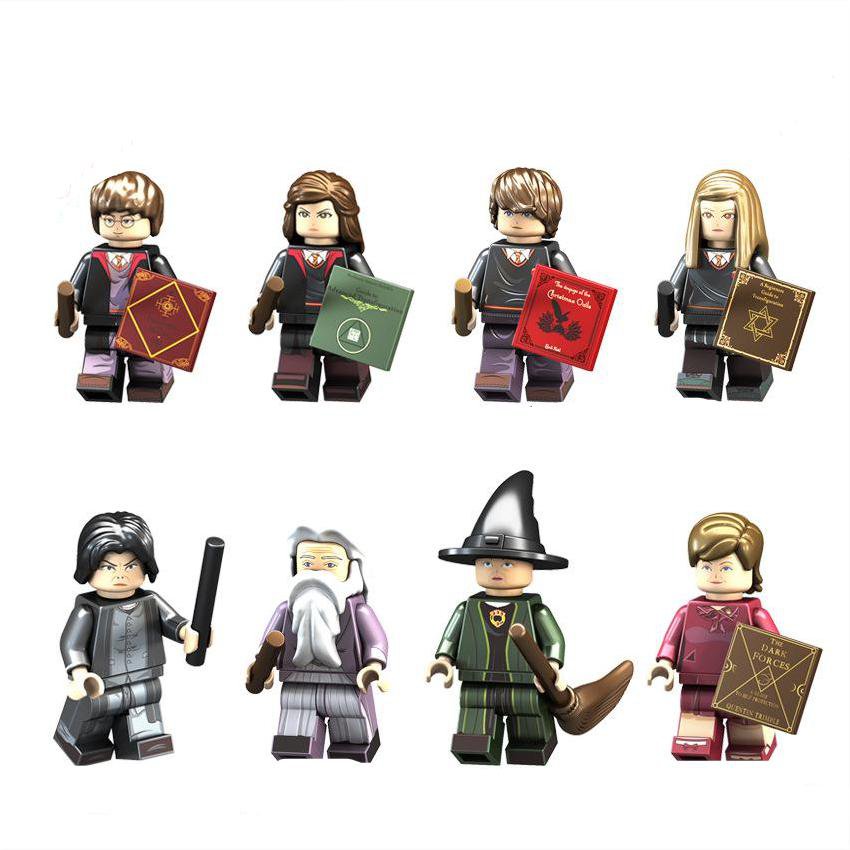 Harry Potter Dumbledore Snape McGonagall Hermione Minifigures Lego Compatible Harry Potter 2021