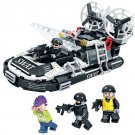 SWAT Air-cushion Vessel Police Hovercraft Minifigures Lego Compatible City Police Sets
