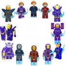 12pcs Pepper MK1616 Minifigures Lego Compatible Iron Man movie Sets
