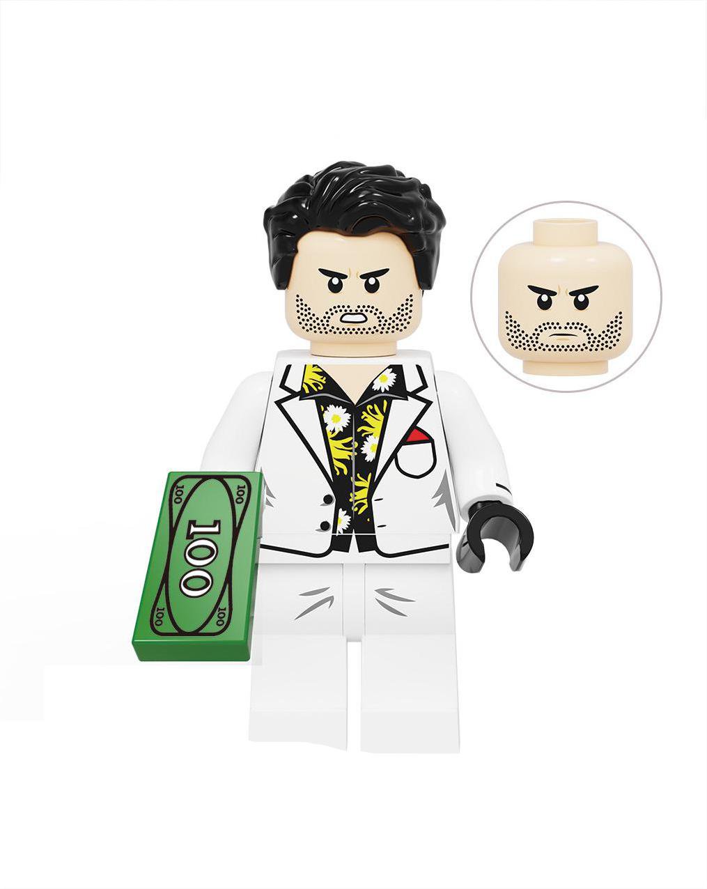 Black Mask Minifigures Lego Compatible movie Minifigure