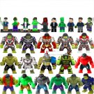 26pcs Hulk Bruce Banner Big Minifigures Lego Compatible Hulk Movie Set