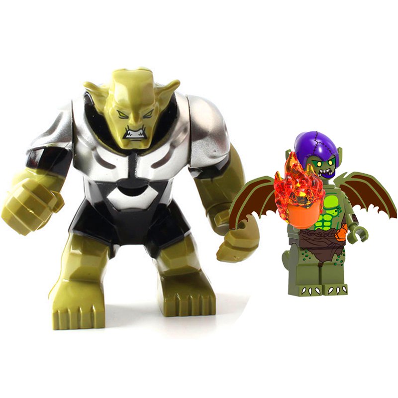 spider man green goblin lego