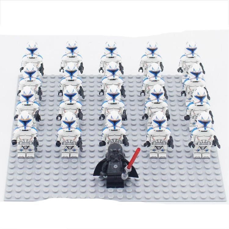 21pcs New Darth Vader clone Rex Minifigures Lego Compatible Star Wars 2021