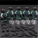 CTRU Special Duty Squad Police Minifigures Lego Compatible City Police Set