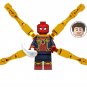 Chrom Spider-Man Minifigures Lego Compatible New Superhero Minifigure