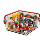 New Year Christmas Family Party Minifigures Lego Compatible New Year Set