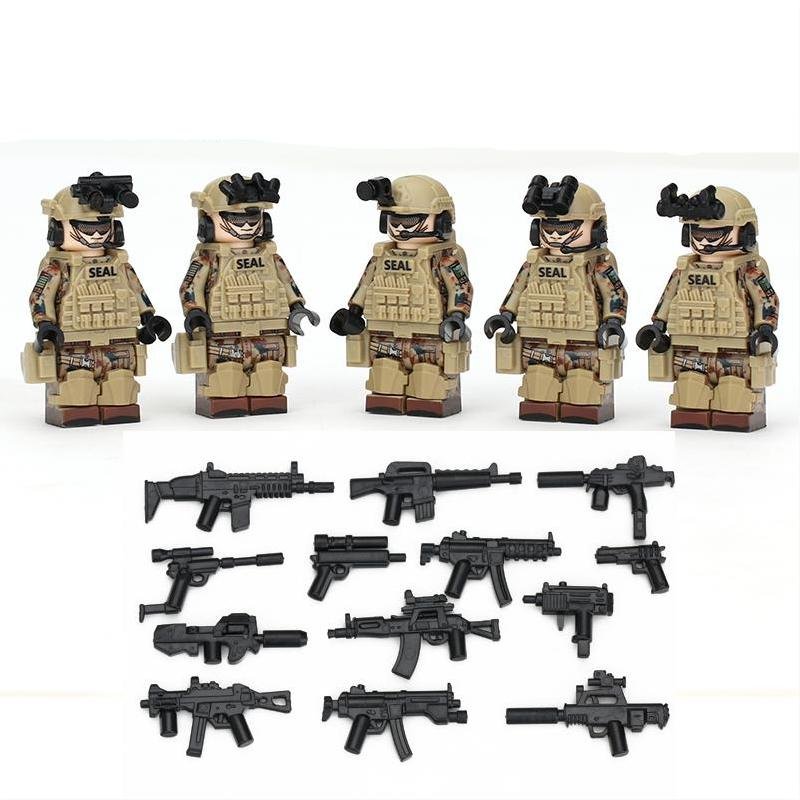 American Modern special forces Minifigures Lego Compatible The Modern
