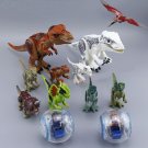Jurassic World Dinosaur Velociraptor Pterosauria Tyrannosaurus Rex Minifigures Lego Compatible Toy