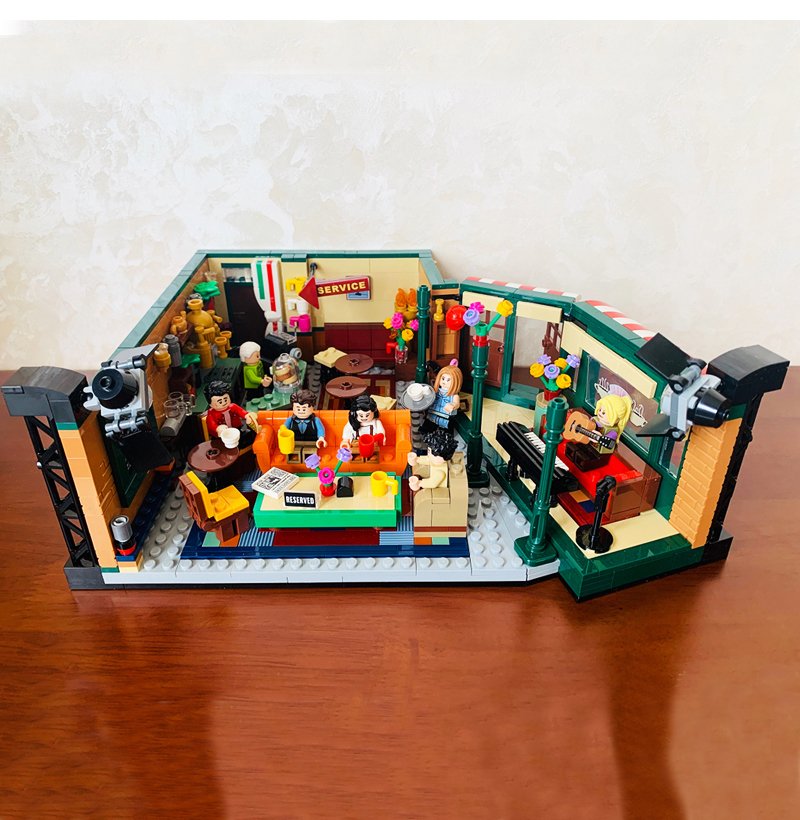 Friends House Rachel Green Ross Geller Susan Minifigures Lego ...