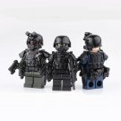 3pcs Heavy Special Weapons and Tactica police Minifigures Lego Compatible 2021 City Police