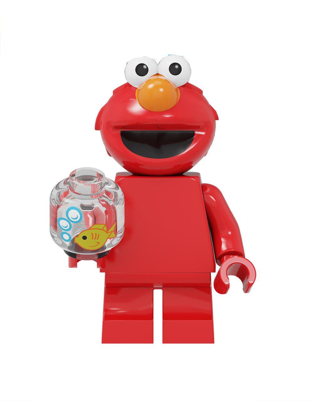 Elmo Minifigures Lego Compatible Sesame Street Minifigure