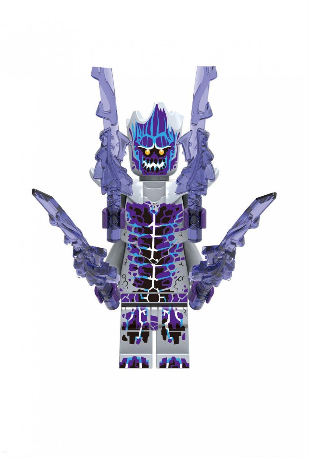 Four arm Stone Magic Minifigures Lego Compatible Medieval Warfare Minifigure