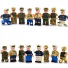 The United States Military Academy West Point Officer Soldier Minifigures Lego Compatible Toy