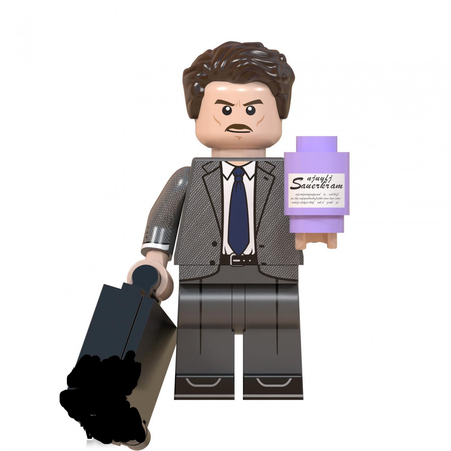 Iron Man father Howard Minifigures Lego Compatible Avengers Endgame Minifigure