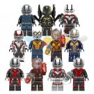 11pcs Ant-Man Wasp Minifigures Lego Compatible The Avengers Sets