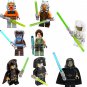 8pcs Aayla Secura Star Wars Minifigures Lego Compatible Toy