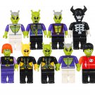 9pcs Alien Martian Minifigures Lego Compatible Movie Sets
