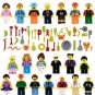 New York City character Police Worker cowboy Minifigures Lego Compatible City Minifigure Set