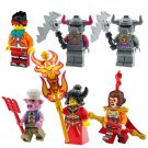 Monkie Kid Bob Snort Princess Iron Fan Minifigures Lego Compatible Monkie Kid Sets