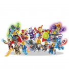 Transparent The Avengers Super Heroes Character Minifigures Lego Compatible Toy