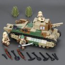 WW2 Japan Type 89 IFV tank Minifigures Lego Compatible Military tank Set