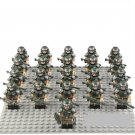 21pcs Imperial Guard Cadian Shock Troopers Minifigures Lego Compatible Game Set