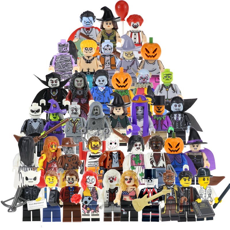 Hallowmas terrifying character Sets Minifigures Lego Compatible Kids Gift