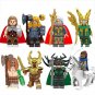 Jane Foster Loki Heimdall Odin Valkyrie Minifigures Lego Compatible Thor Ragnarok Sets