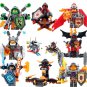 Clay Moorington Macy Halbert Aaron Fox Axl aerobat Minifigures Lego Compatible Nexo Knights Sets