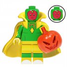 Halloween Vision Minifigures Lego Compatible Wanda Vision TV Season 1 Minifigure