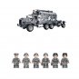 2in1 DF-21 Missile Soldier Minifigures Lego Compatible Military Missile