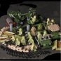 WW2 Eighth United States Army Howitzer Truck Minifigures Lego Compatible Military Base