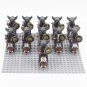 11pcs Evil dwarf Boar mount Minifigures Lego Compatible The Hobbit Dwarf Sets
