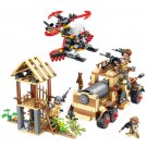 Military Base Battle for stronghold Minifigures Lego Compatible WW2 Military Sets